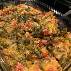 Tomato & Eggplant Casserole A picture of Tomato & Eggplant Casserole.