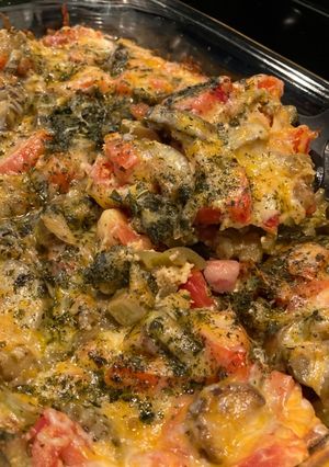 A picture of Tomato & Eggplant Casserole.
