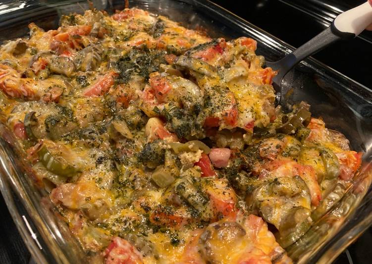 My Grandma Love This Tomato &amp; Eggplant Casserole