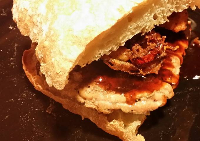 Recipe of Any-night-of-the-week Iz&#39;s Rodeo Burger