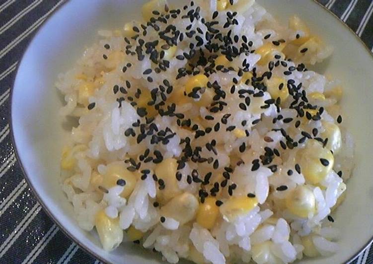 Recipe of Favorite Delicious and Nutritious Corn and Mixed Grain Rice