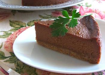 Latest Recipe Caramel Chocolate Cheesecake Delicious and Healthy