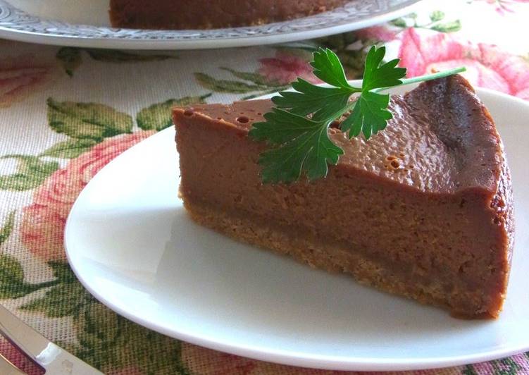 Steps to Make Speedy Caramel Chocolate Cheesecake