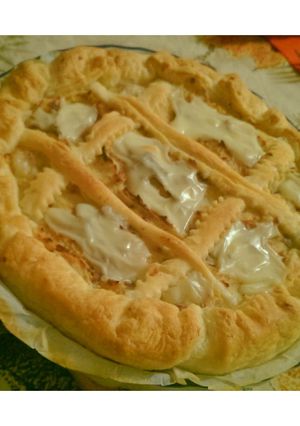A picture of Northern Italy savoury pie.