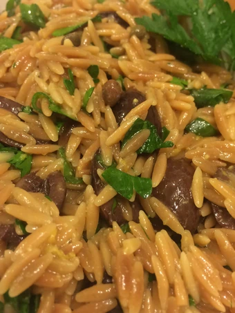 Recipe Toasted Orzo Salad With Black Olives And Capers the So Delicious Delicious