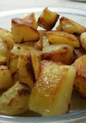 A picture of Quick roast potatoes.
