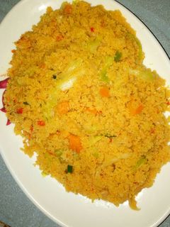 Jollof couscous ainihin hoton girkin