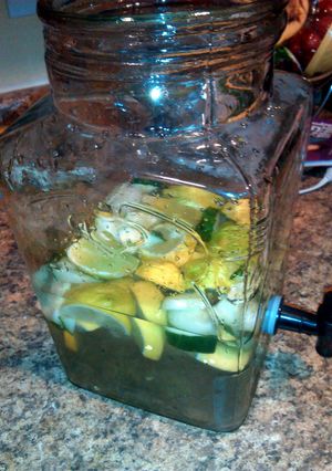 A picture of detox water! !.