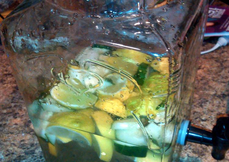 Simple Way to Make Speedy detox water! !