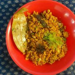 A picture of Soya wadi bhurji.