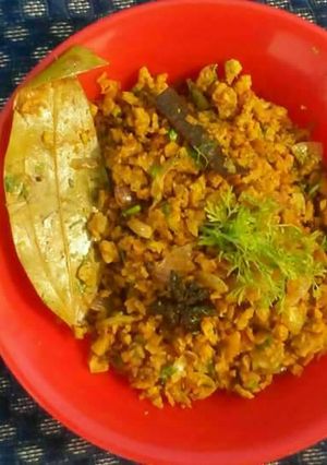 A picture of Soya wadi bhurji.