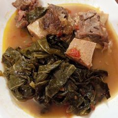 A picture of Boiled beef soup.