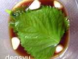perilla soy pickles