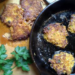 A picture of Sweet Potato Fritters.