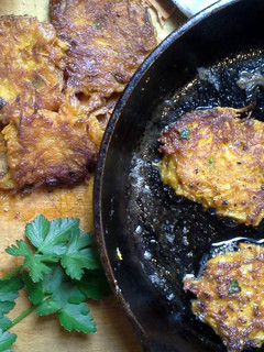 A picture of Sweet Potato Fritters.