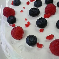 A Cake For People With Egg Or Milk Allergies A picture of A Cake For People With Egg Or Milk Allergies.