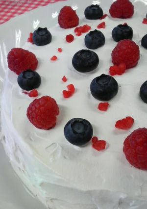 A picture of A Cake For People With Egg Or Milk Allergies.