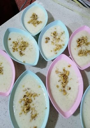 صورة لوصفة رز بحليب