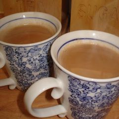 A picture of Masala Chai with Highly Fragrant Spices.