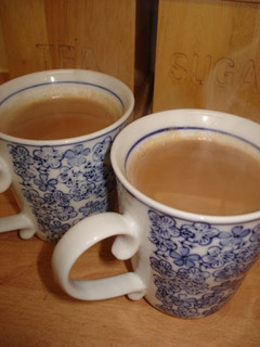 A picture of Masala Chai with Highly Fragrant Spices.