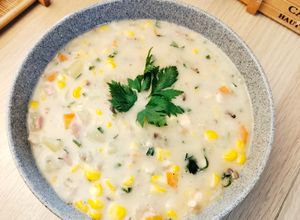Foto resep Sup Krim Ayam Jagung