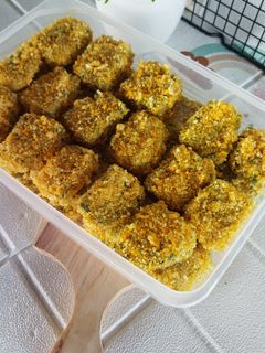 Foto resep Nugget Cumi Keju & Sayur(bayam+wortel)