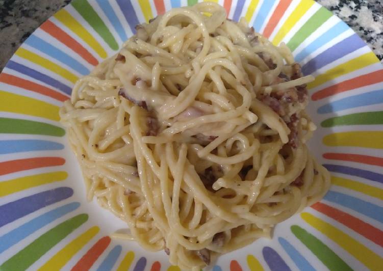 Como Cocinar Spaghetti Carbonara Delicioso