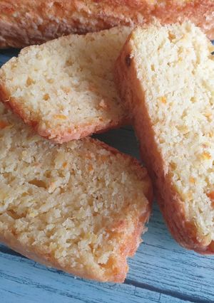 Foto principal de Bizcocho de naranja sin huevos (en Thermomix/horno)