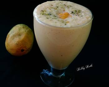 Fresh, Prepare Recipe Mango milk shake Delicious