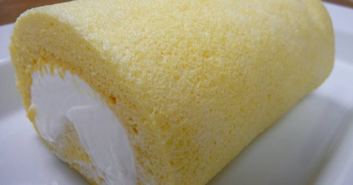 Fluffy Moist Swiss Roll Recipe by cookpad.japan Cookpad