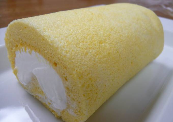 Fluffy Moist Swiss Roll