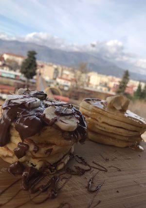 Φωτογραφία της συνταγής Εύκολα pancakes 🥞