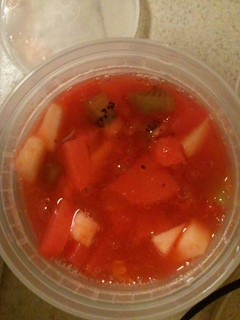 A picture of Refreshing fruit jello compote!.