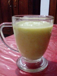 A picture of Avocado juice.