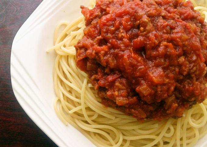Recipe of Ultimate Our Family's Spaghetti Meat Sauce