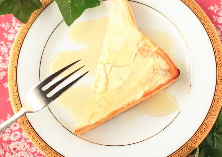 For Breakfast: Rich Cheesecake-Like Toast
