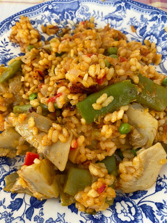 Una foto de Arroz con verduras