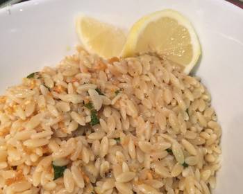 Update, Cooking Recipe Orzo With Lemon Basil  Garlic Practical Delicious