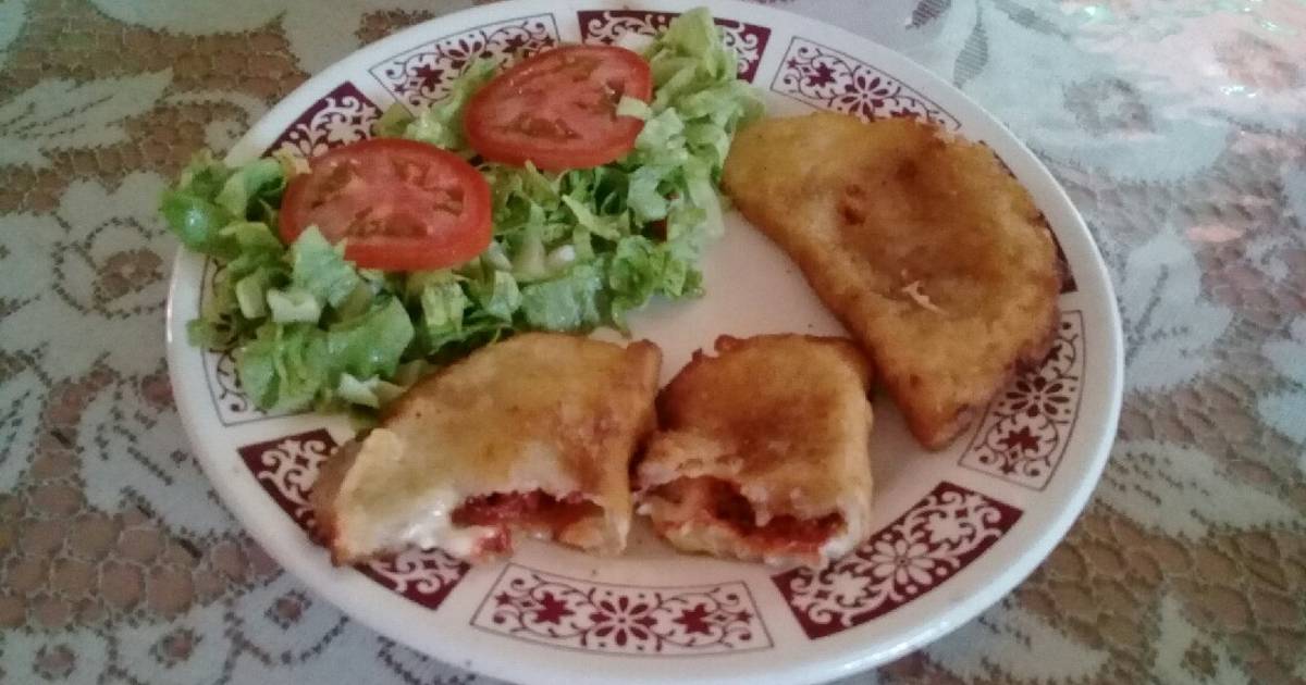 Quesadillas con masa de papa 🧀🥔🥔 Receta de Sofia Carolina Castillo