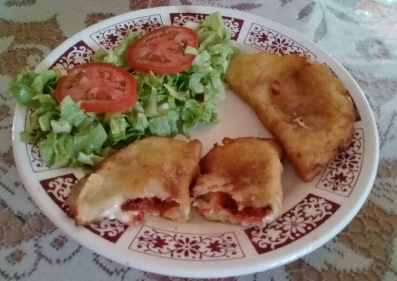 Quesadillas con masa de papa 🧀🥔🥔