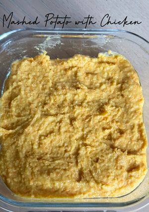 Foto resep 654. Mashed Potato with Chicken - MPASI