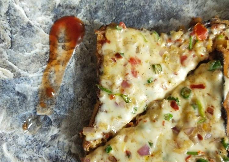 Easiest Way to Make Quick Chilli Cheese toast