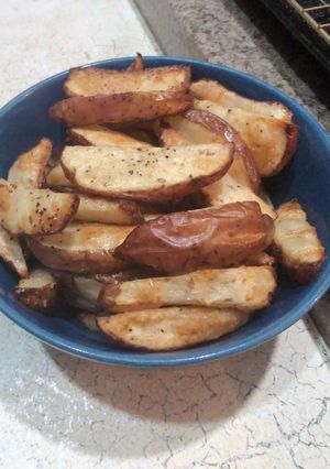 A picture of Potato Wedges.