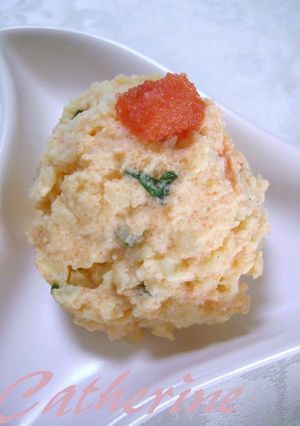 A picture of Potato Salad With Tarako.