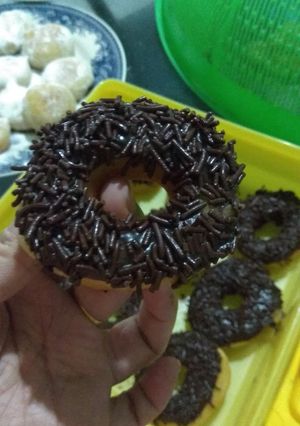Foto resep Donat kentang menul 😘😘