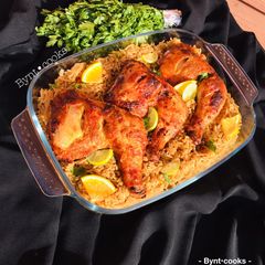 Jollof rice A picture of Jollof rice.