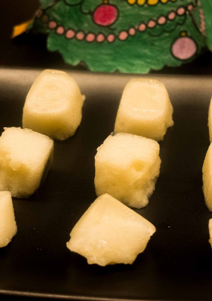 Una foto de Gelatina de uvas de la suerte