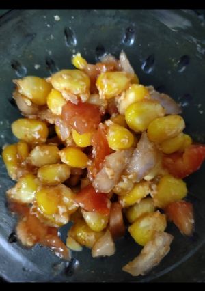 चटपटी कॉर्न चाट (chatpati corn chaat recipe in Hindi) रेसिपी मुख्य फोटो