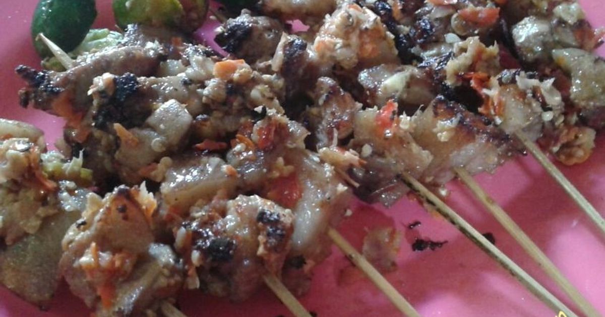 Resep Sate Babi Teflon / Ragey Khas Manado (Non Halal 🐷) oleh Lianza ...