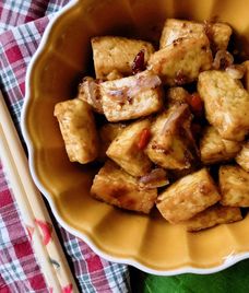 đậu hũ kho tương bần